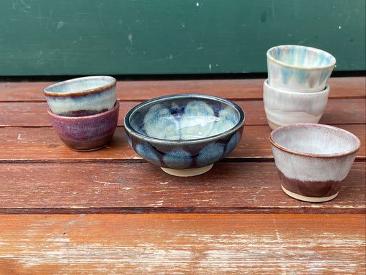 Glazing tricks and combinations: brush-on glazes